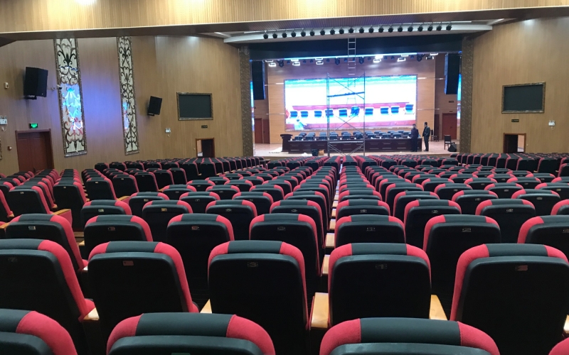 YUESAI會(huì)議音響系統(tǒng)成功應(yīng)用于山西忻州政府多功能報(bào)告廳